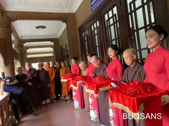 HVPGVN tại TP. HCM khai trương Phòng Nghiên cứu Sau đại học được tài trợ bởi Quỹ Đào tạo và Nghiên cứu Phật học Sanskrit